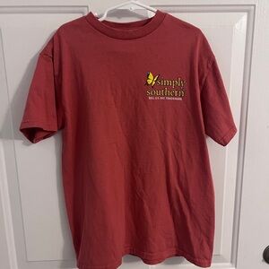 Simply Southern Brick Red Short Sleeve Tee